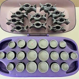 Hot Tools HTS1403 20-Piece Tourmaline Hairsetter Hot Rollers Set Tested Working